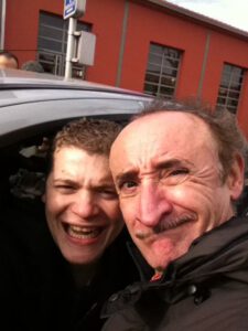 tournage du court-métrage retenez bien ma gueule avec Michel Crémadès Astérix et obelix Fantômette Cinéma Clément Brun Film Acteur français