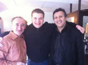 tournage du court-métrage retenez bien ma gueule-avec Michel cremades et Michel la rosa Clément Brun Acteur français