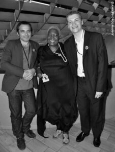 Projection du film je vous aime très Beaucoup julien crampon en avant première au festival du film du Cap D'Agde Les Hérault du Cinéma- Firmine Richard Clément Brun et Philippe Locquet acteur humoriste comédien actrice réalisateur comédienne