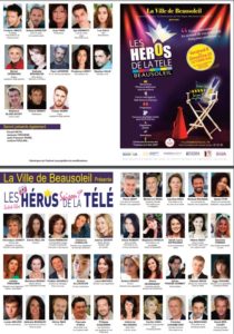 Trombinoscope Les Héros de la Télé Beausoleil 2021 acteur actrice Beausoleil Monaco rencontres festival séries et télé télévision presse