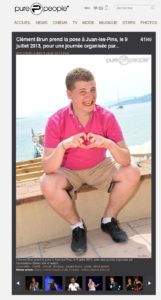 Clément Brun association Enfant Star et Match esm antibois Antibes juan les pins enfants malades artistes Fabrice Ravaux Pure People Juan les pins antibois antibes jazz à juan rose colonel reyel Leslie Priscillia presse people