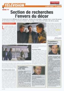 le petit niçois section de recherches Clément Brun xavier deluc franck sémonin presse tf1 grasse gendarmerie armée