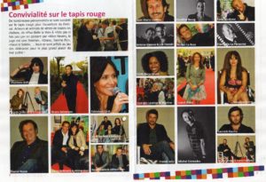 Les Hérault de la télé Agde Daniel Russo Clément Brun Jean Michel Tinevelli Lannick Gautry Michél Crémadès tapis rouge convivialité presse