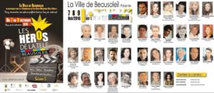 Festival les Héros de la télé 2016 Daniel Prevost Marthe Villalonga Clément Brun Bernard Yerlès