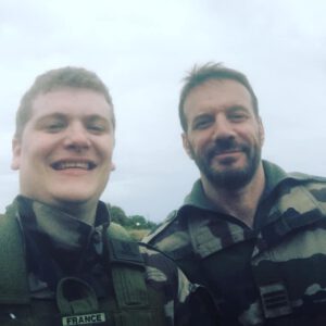 Samuel Le Bhian Clément Brun tournage Ils étaient ils dix roman Agatha Christie M6 salto série Thriller meurtres série acteur comédien humoriste