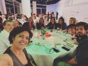 Clément Brun Festival les héros de la télé de Beausoleil Café de paris Monaco Monte Carlo Hélène Bizot Clément Brun Séverine Ferrer Alexia Degrémont Solène Hébert Juliette Tresanini acteur actrice dna demain nous appartient tf1 acteur humoriste comédien