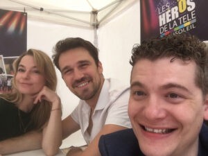 HDTV 2022 acteur actrice comédien comédienne festival les héros de la télé Beausoleil Monaco Clément Brun, Cécilia Cara Tristan Robin Roméo & Juliette Damien Sargue