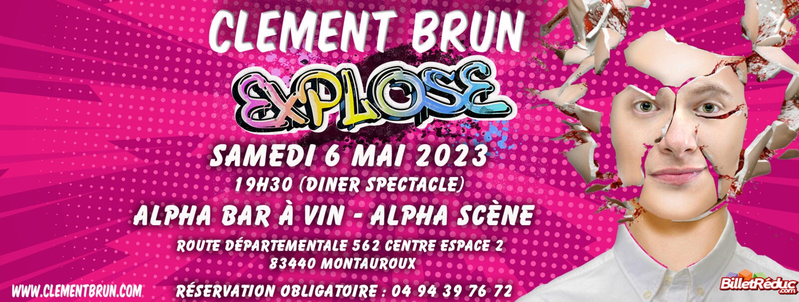 Explose – One Man show à Montauroux – 06/05/2023