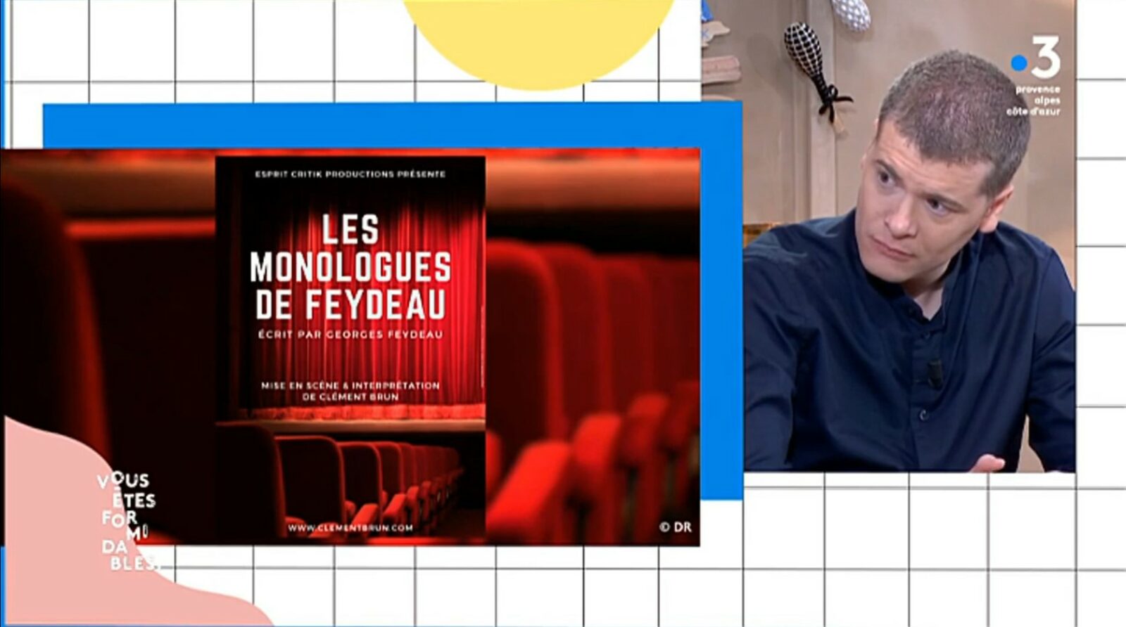 Les Monologues de Feydeau sur France 3